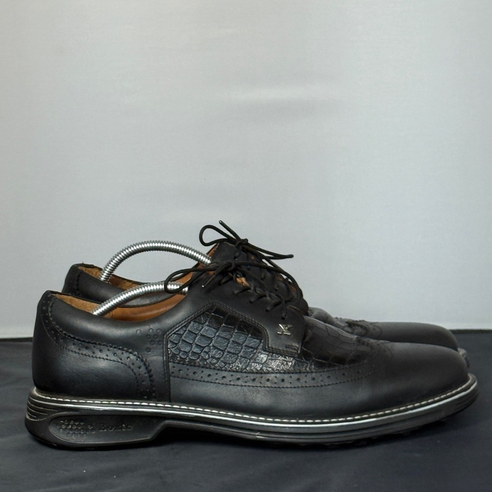 Boxto Legacy Wingtip Spikeless Golf Shoes Men's 14